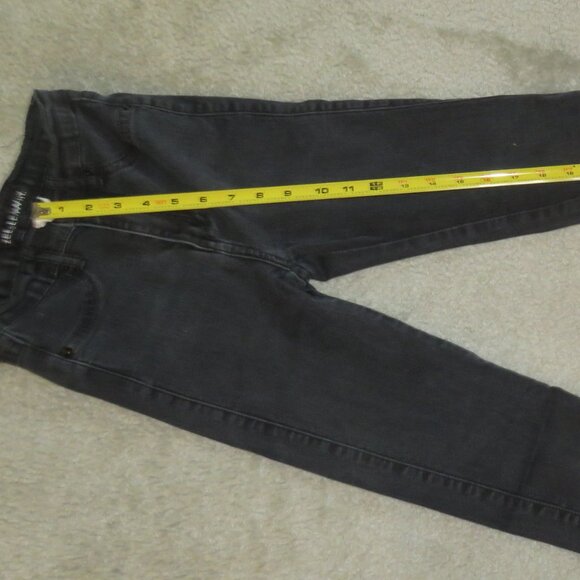 ZEE.GEE.WHY. Black Swizzle Sticks Mid Super Duper Skinny Jeans Size 25 - Picture 10 of 16